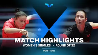 Zarif Audrey vs Mikhailova Polina | WTT Contender Tunis | WS | R32