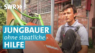 Ganz ohne Subventionen: Junger Bauer wirtschaftet mit alten Geräten