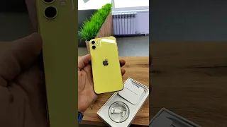 iPhone 11 желтый 128 гб