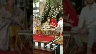 Muqaddar ka sitara episode 61 BTS faizan or hadia ki mehndi. arez Ahmed, Fatima effendi, babar ali