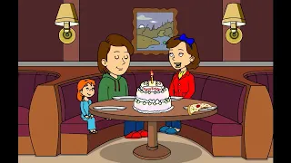 Caillou Gets Grounded on his Sister s Birthday