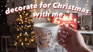 УКРАШАЕМ КВАРТИРУ К НОВОМУ ГОДУ 2021 | РОЖДЕСТВЕНСКИЙ ДЕКОР КОМНАТЫ | DECORATE FOR CHRISTMAS WITH ME