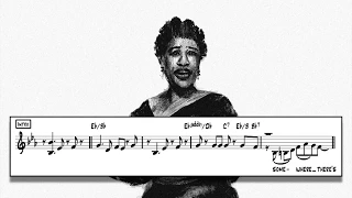 Ella Fitzgerald - How High The Moon Transcription