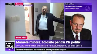 Piedone, criticat pentru că i-a spus unei mame minore: „Ce faci, păpușă?”. Reacția primarului