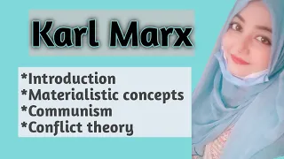 #Conflict #Sociology #Marx | All about Karl Marx| Karl Marx contributions