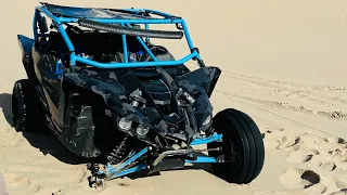 Crash Explained in YXZ 1000 at DUMONT Dunes rebuilding my Yamaha SXS