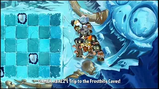 Pvz 2 frostbite caves day 23 & 24 - survive and protect the endangered plants - plants vs zombies 2