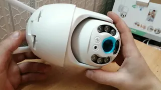 Камера наружного наблюдения Разбор-обзор  WIFI IP   ip66  Wi Fi Smart Camera TVG-010