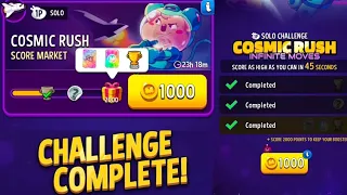 Diamond booster solo challenge✅|2000 points cosmic rush solo challenge|match master