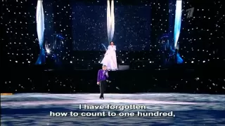 Evgeni Plushenko and Philip Kirkorov - Snow (with English subtitles, "Just 30!" show)