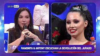 "Se notó un desequilibrio en la cumbia. #Lali sobre la cumbia de #RamonitaVera y #Antony 🕺🏻💃🏻💥