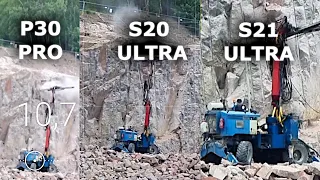 Huawei P30 Pro Zoom VS Samsung S20 Ultra Zoom VS Samsung S21 Ultra Zoom