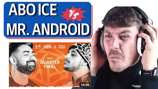 ALEM Reacts : MR. ANDROIDE 🇨🇱 vs ABO ICE 🇸🇦 | Solo Quarter Final GBB23
