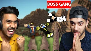 Who made the Trap for Boss Gang in Herobrine SMP?