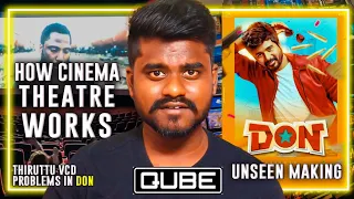 How cinema theatre works in tamil  | how it works | #qube #cinema #theatre