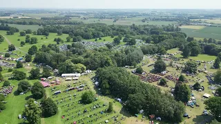 Tractor Fest From above (Newby Hall)