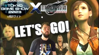 TOKYO GAME SHOW WITH A PEASANT! | Square Enix Final Fantasy 7 Rebirth Showcase Reaction