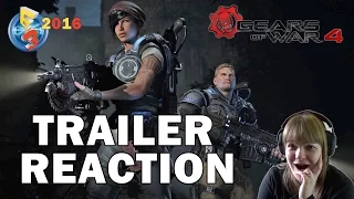 Reaction to Gears of War 4 DEMO (Microsoft Conference)