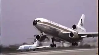 Rare Mexicana McDonnell Douglas DC-10-15 Departing LAX