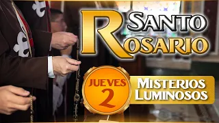 Rezo del Santo Rosario de hoy Jueves 2 de mayo🙏 Misterios Luminosos | Caballeros de la Virgen