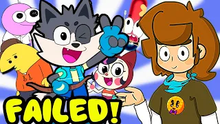 Top 6 CANCELLED CARTOON PILOTS and SHORTS!