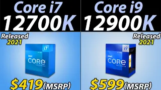 i7-12700K vs. i9-12900K | How Much Performance Difference?