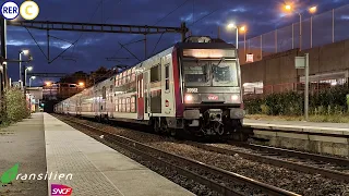 RER C [4K] Compilation n°7 de Z20500/Z20900 IDF,Transilien,Carmillon et IDFM