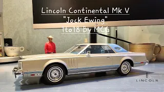 EWING 1 Lincoln Continental Mk V 1/18 By MCG