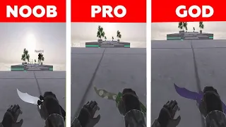 NOOB VS PRO VS GOD in BHOP PRO | Bhop Pro | RyuGamez