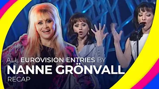 All Eurovision entries by NANNE GRÖNVALL | RECAP