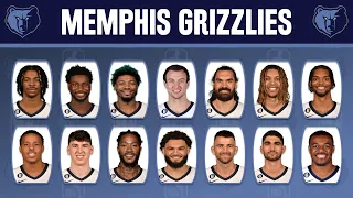 Memphis GRIZZLIES Roster 2023/2024 - Player Lineup Profile Update as of October 13