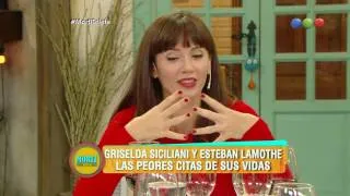 Griselda Siciliani y Esteban Lamothe: la peor cita de tu vida - Morfi