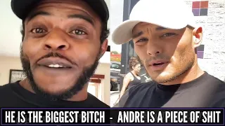 Jeremy Buendia and Andre Ferguson exchange harsh words and attack each other`s personal life