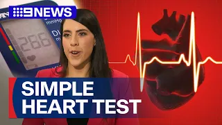 Simple GP heart test could save thousands with coronary heart disease | 9 News Australia