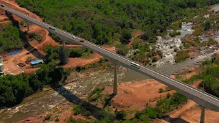 DRONE VIDEO ZA DARAJA JIPYA LA WAMI | WAMI BRIDGE