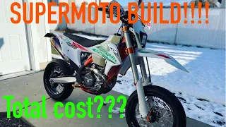 ULTIMATE SUPERMOTO BUILD!!! (2021 KTM 500EXC-F SIX DAYS )