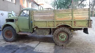 Ремонт ГАЗ-63 часть первая,перебортовка колёс ,ремонт тормозов.