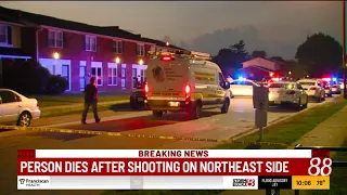 Person dies after shooting on northeast side