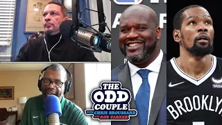 Shaq Roasts Kevin Durant's 'Accomplishments' Post Steph Curry | THE ODD COUPLE