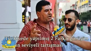 Türkiye' de yapılmış 2 Farklı görüşün en seviyeli tartışması Sarı Mikrofon