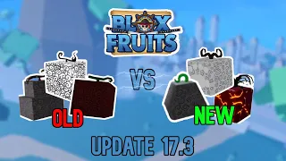 New Vs Old Devil Fruit Designs in Blox Fruits! *UPDATE 17.3*