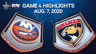 NHL Highlights | Islanders vs. Panthers, Game 4 - Aug. 07, 2020