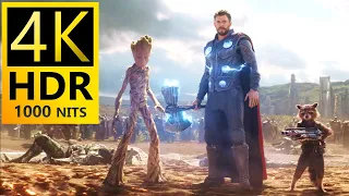 Avengers: Infinity War | Thor's Entry in Wakanda | 4K HDR (PQ) | 5.1 Surround