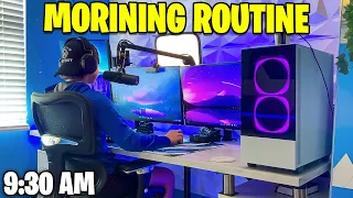 The Morning Routine Of A 15 Year Old Streamer...