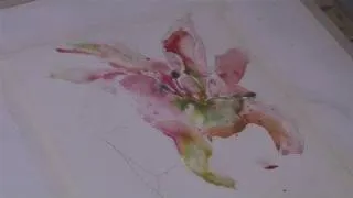 How To Paint A Flower Using Watercolors