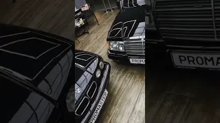 Mercedes W124 BMW E34