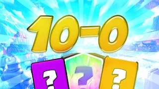 MEGA DECK CHALLENGE 10-0 USING RANDOM GENERATED DECKS ONLY | Clash Royale Livestream Highlights