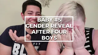 GENDER REVEAL | Siri Reveals The Gender of Baby #5 after 4 Boys!