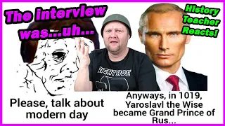 The Putin Interview... | Drew Durnil | History Teacher Reacts