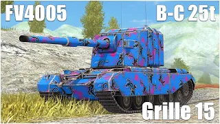 FV4005, B-C 25t & Grille 15 ● WoT Blitz